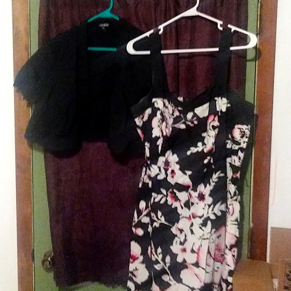 Dress with vest